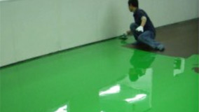 廣東順德新之城藍天白云天花藝術漆施工案例